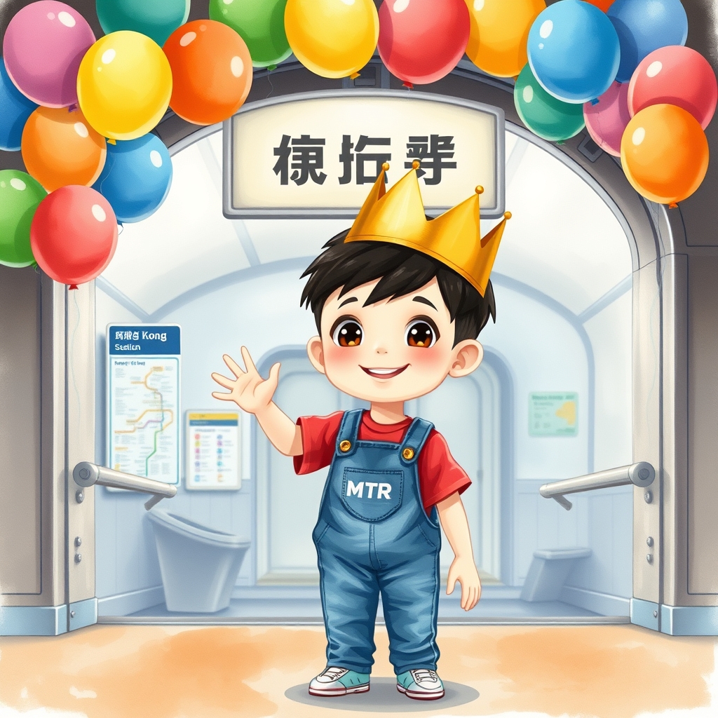 George 的港鐵生日大冒險