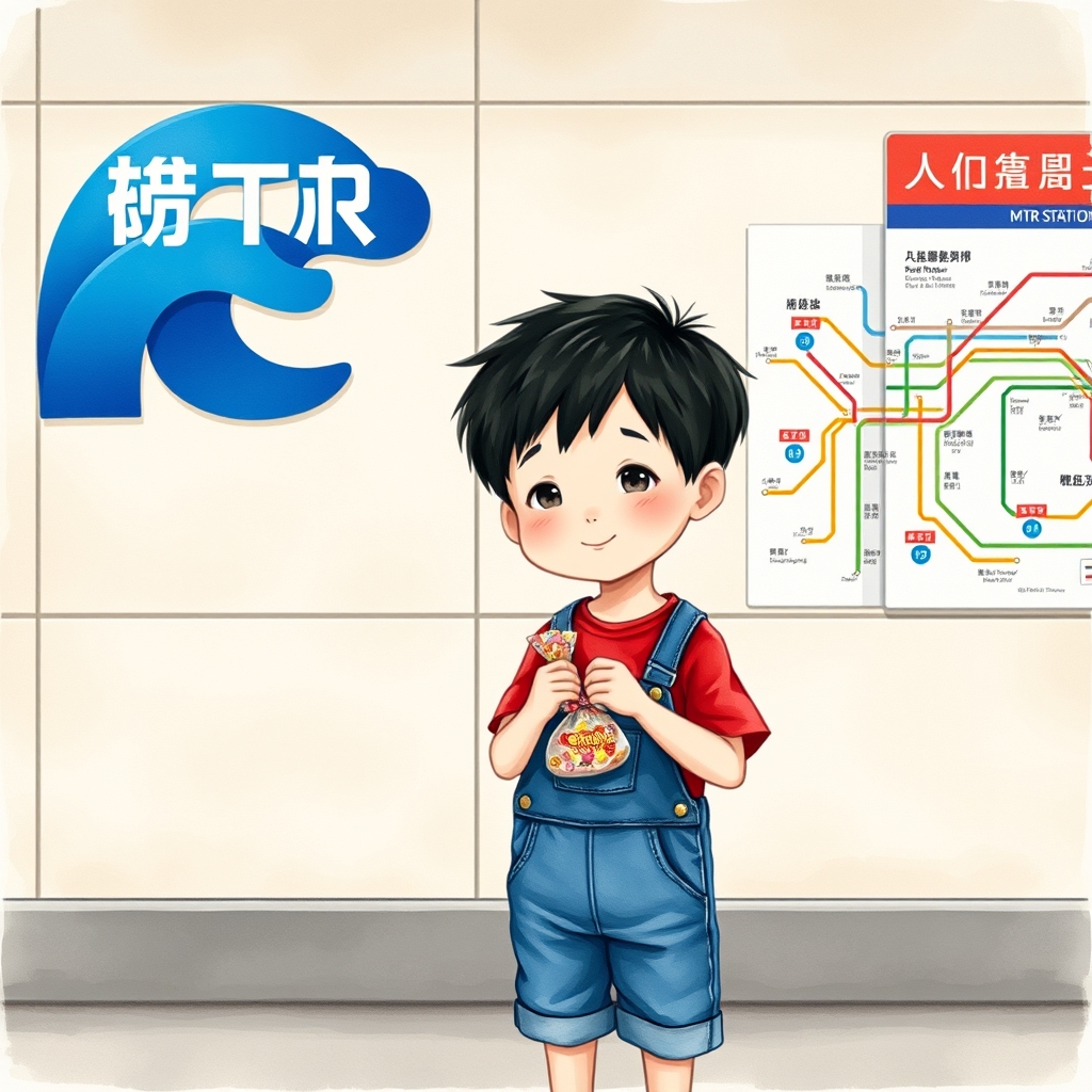 特色車站水浪標誌